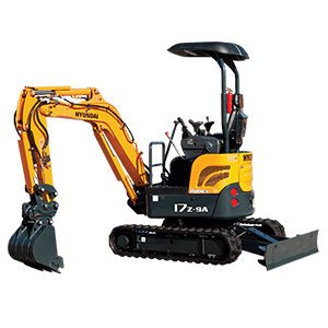Hyundai R17Z-9A Compact Excavator Thumbnail